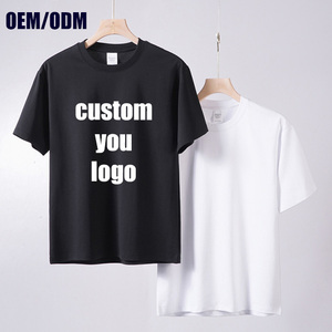 OEM/ODM 220gsm O-Neck Short Sleeve <b>T</b> <b>Shirts</b> Blank Casual Printing Logo Tshirts Wholesale Homme Custom <b>T</b>-<b>Shirts</b> With Logo - Product Image 2