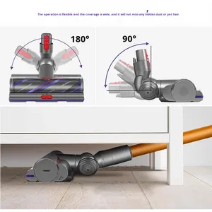 Têtes de serpillière pour aspirateurs électriques/à batterie Dyson V7 V8 V10 <span class=keywords><strong>V11</strong></span> en acier inoxydable – Accessoires pour sols, maison et garage - Product Image 2