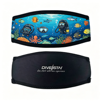 DIVESTAR Harga Pabrik Kustom Layanan OEM Penutup Tali Masker Selam Bahan Neoprene 3mm Ramah Lingkungan dan Bernapas