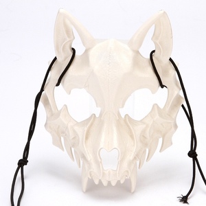 Máscara de Halloween, Máscara de Mascarada, Decoraciones de Carnaval y Cosplay, Máscaras Horripilantes para Fiestas, Máscara de Mueca - Product Image 1