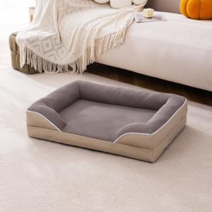 Moderno y Cómodo Sofá Cama para Mascotas, Diseño Acolchado de Tela de Franela con Memoria de Algodón, Duradero y Confortable para Comedor, Sala de Estar o Dormitorio - Product Image 3