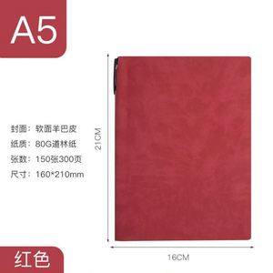 Custom Logo Printed PP/PU Leather Eco Hardcover A5 Business <b>Diary</b> Lay Flat Portable Dot Grid Notebook - Product Image 5