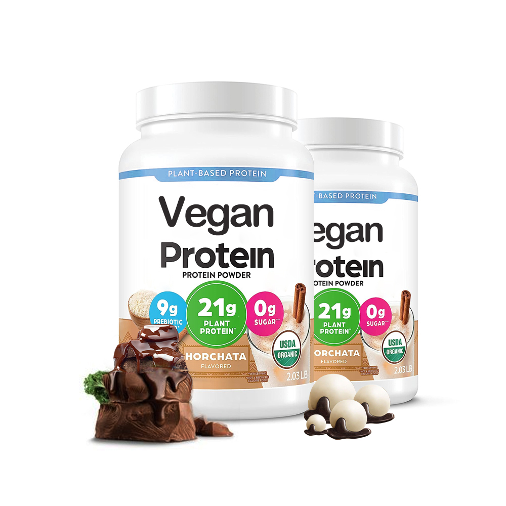 Beste Prijs Gezondheidszorg Supplementen 2 Pond Biologisch Plantaardig Eiwitpoeder, Chocolade Veganistische Proteïne Shake