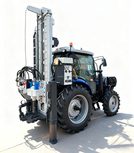 Máquina Perforadora de Pozos de Agua Montada en Triciclo Móvil de Tres Ruedas con Motor Diésel, con Caja de Cambios y Bomba, en Oferta - Product Image 1