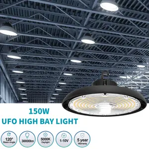 Toppest升级销售产品仓库行业照明飞碟发光二极管高棚灯100w 150w 200w发光二极管飞碟高棚灯