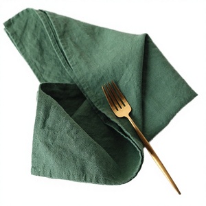 Mantel Individual y Servilleta de Mesa Desechables de Lino 100% Natural para Uso en el Hogar y en Aviones - Product Image 3