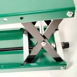 Cric de levage moto manuel à ciseaux, capacité 500 kg, en acier robuste, sur mesure pour usine - Product Image 3