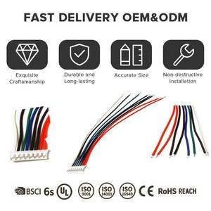 สายเคเบิลหุ้มยางฉนวนแบบยืดหยุ่นสำหรับงานหนัก ยี่ห้อ XPB สำหรับอุตสาหกรรม IoT คอมพิวเตอร์ รถจักรยานยนต์ เครื่องจักร เซ็นเซอร์ ตรวจจับการสั่นสะเทือน - Product Image 4