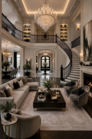 Fabricant italien de lits de luxe, ensembles de chambre Queen Villa, ensemble de meubles de salon, lit King Size de luxe, canapé classique, armoire de cuisine