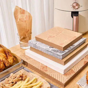 Wholesale Customized Biodegradable Eco-Friendly <b>Waxed</b> Double-Sided Grease Proof Food Grade <b>Paper</b> Packaging for Cooked Food Cake - Product Image 1
