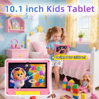 Tablet Edukasi Anak Baru 10.1" 4G SIM 3GB+32GB MTK Octa Core Baterai 4000mAh Wi-Fi Android 10 Kamera 2MP+5MP ROHS