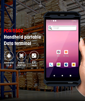 Terminal Portátil Robusto, PDA Industrial Android con Escáner de Código de Barras Metálico |   Cabezal de Escaneo 2D/1D para Logística de Almacén y Comercio Minorista