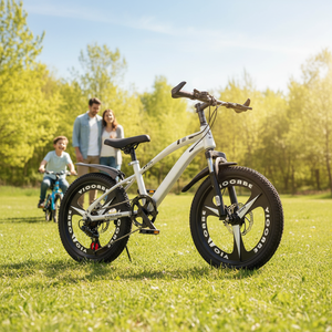 Vélo pour grands enfants Zhui Feng, garçons et filles de 6 à 15 ans, vitesse unique, cadre en acier, ultra-léger, roue de 20 pouces, tout-terrain, double frein à disque - Product Image 2