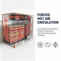 Secador Industrial Eléctrico de Frutas, Carne, Pescado, Alimentos, Máquina de Secado con Bomba de Calor, Cuarto de Secado de Mango y Alimentos para Mascotas, Horno de Carbón
