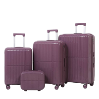 Nouvel ensemble de bagages de voyage à roulettes en PP grande capacité 2026 – Coloré, tendance et durable – Meilleures ventes
