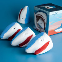 Bombe de bain Kinder, coffret cadeau, requin Vegan, picots de bain, vente en gros,