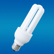 Bombilla CFL E27 Forma 3U 6000K Luz Diurna 80lm/W 1440 Lúmenes 6000 Horas CRI 80 AC 220V Garantía de 2 Años OEM Interruptor de Plástico Blanco - Product Image 2