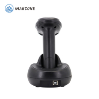 Imarcone - Lecteur de codes-barres 2D CMOS sans fil de haute qualité, QR 1D, interface USB COM, compatible Android, format A4, garantie de 2 ans, en stock