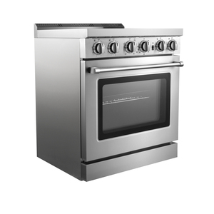 <span class=keywords><strong>Cuisinière</strong></span> <span class=keywords><strong>électrique</strong></span> encastrable en acier inoxydable de 30 pouces avec <span class=keywords><strong>4</strong></span> brûleurs, <span class=keywords><strong>four</strong></span> et grill, plaque vitrocéramique, usage domestique - Product Image 2