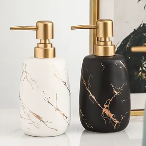 Textura <span class=keywords><strong>de</strong></span> cerámica Mármol Cerámica Accesorios <span class=keywords><strong>de</strong></span> baño Botella dispensadora Juego <span class=keywords><strong>de</strong></span> baño <span class=keywords><strong>de</strong></span> lujo <span class=keywords><strong>Dispensador</strong></span> <span class=keywords><strong>de</strong></span> jabón <span class=keywords><strong>de</strong></span> cerámica - Product Image 5