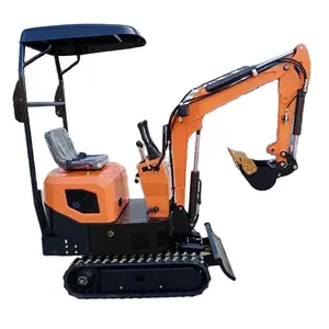 Nuovo arrivo mini escavatore in vendita HT10 1ton mini digger coclea/martello/rastrello/ripper