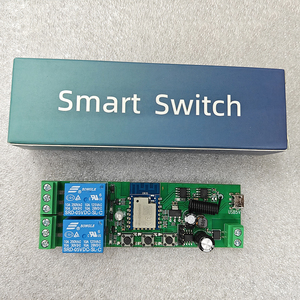 Interruptor Inteligente Tuya de 2 Canales Wifi 7-32V para Motor, Módulo de Relé de 2 Canales DC 12V 24V 32V 110V 220V, Control por Voz Alexa - Product Image 1