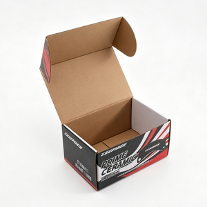 Plaquettes de frein avec logo imprimé personnalisé Boîtes d'emballage en <span class=keywords><strong>papier</strong></span> ondulé en carton rigide Boîtes d'expédition en carton pour pièces automobiles - Product Image 4