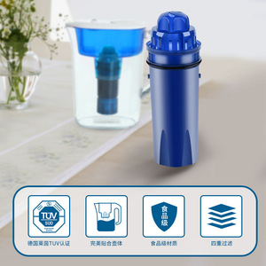 Tunua <b>Water</b> Filter Cartridge JFC950Z Blue 150L Capacity For Pitcher <b>Purify</b> <b>Water</b> Quality - Product Image 2