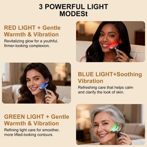 Xách tay nâng cấp cổ vẻ đẹp tất cả-trong-một khuôn mặt Massage công cụ với con lăn ngọc bích cho khuôn mặt và cổ - Product Image 5