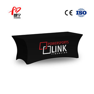 Nappe de table personnalisée RONNINGSTAR avec logo et couleur, 6FT, 4FT, 8FT, en spandex, conception gratuite, pour la promotion et la publicité - Product Image 1