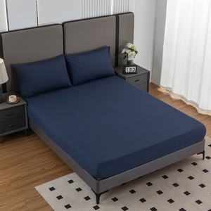 Drap-housse 95% Coton 5% Fibre d'Argent, 400TC, Écologique, Durable, Respirant, Toutes Saisons, Taille Queen pour la Maison - Product Image 3