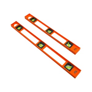 Niveau à bulle en plastique 30cm 40cm 50cm 60cm avec aimants pour usage domestique - Product Image 2