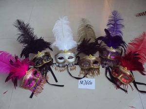 Masque vénitien pour femme, demi-visage, masque de <span class=keywords><strong>loup</strong></span> pour le Mardi Gras - Product Image 4