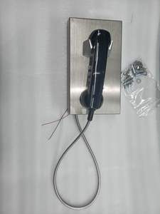 <span class=keywords><strong>Téléphone</strong></span> analogique filaire PAPX SOS pour intérieur/extérieur, <span class=keywords><strong>combiné</strong></span> KNZD-10 avec clavier, étanche à la poussière IP55, homologué CE ETL, pour prison - Product Image 3