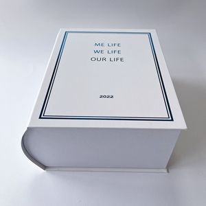Thanh Lịch Tùy Chỉnh Cmyk In Ấn Logo Matte Rỗng Cứng Nhắc Cuốn Sách Các Tông Hình Từ Đóng Cửa Giả Cuốn Sách Lưu Trữ Bao Bì Hộp Quà Tặng - Product Image 1