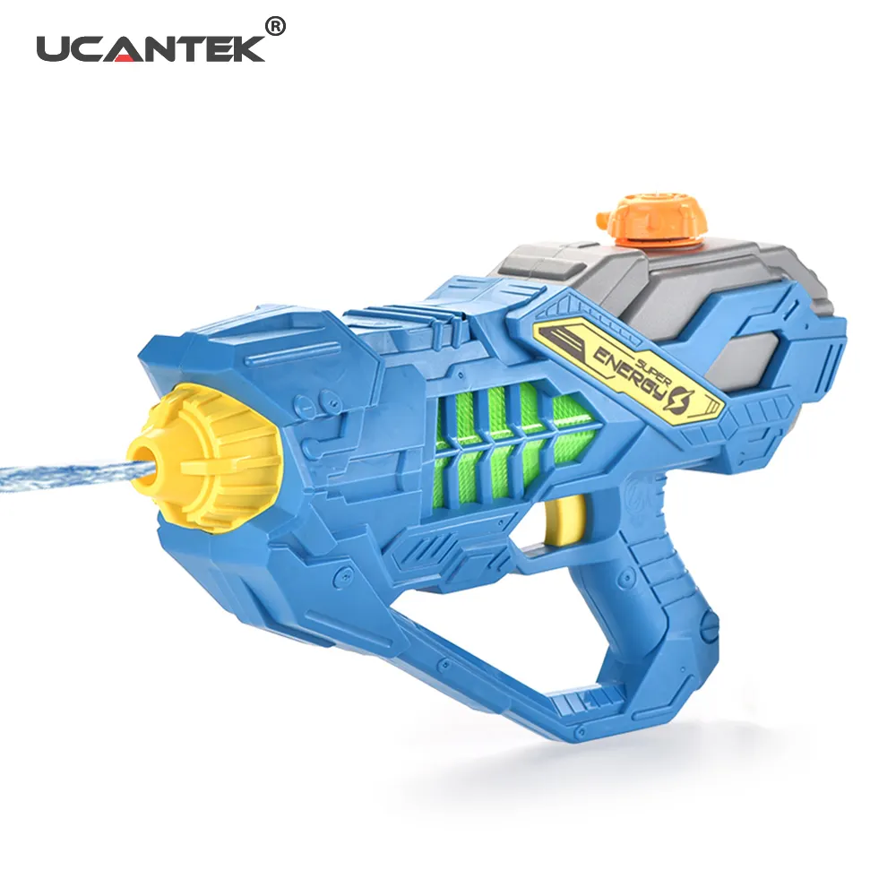 Pistolet d'été pour enfants, jouets d'extérieur, conception étanche, pistolet à eau électrique de 450ML, jouets avec lumière LED pour garçons