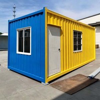 Toko Modular Prefab Portabel Kontainer Pengiriman Bar Restoran Laris Manis 20ft Kedai Kopi Pop Up Mini Shop
