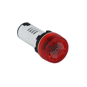 Lampe indicatrice en plastique de 22 mm à montage sur panneau avec LED ultra-lumineuse pour signalisation de l'état des machines à haute visibilité - Product Image 2