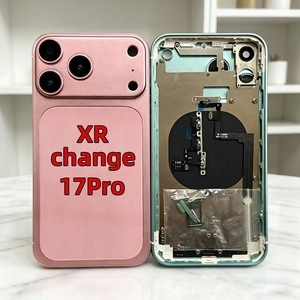 อะไหล่ซ่อมโทรศัพท์มือถือสำหรับ iPhone XR แปลงเป็น iPhone 17 Pro กระจกหลังด้านนอก  อะไหล่ซ่อม<span class=keywords><strong>ต</strong></span>ัวเครื่องเหมือนกับ iPhone 17 Pro - Product Image 1