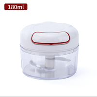 Top vendeur Gadgets à main en plastique manuel broyeur d'ail tirer Mini légumes oignon hachoir Grlic broyeur