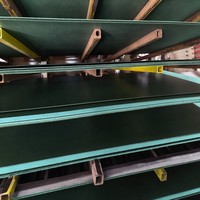 Panneau MDF E1 1220*2440mm, panneau de fibres haute brillance résistant à l'humidité, 1mm-30mm, pour cadres photo, bureaux, armoires et meubles d'hôtel