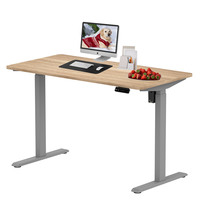 En stock, cadre de bureau électrique à hauteur réglable, à moteur unique, pour bureau debout électronique