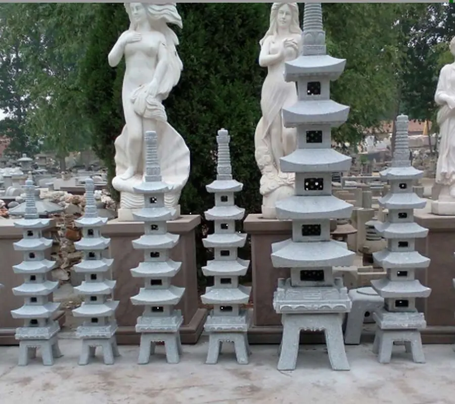 Nieuwe Stijl Natuursteen Lantaarn Tuin Decoratie Landschapsarchitectuur Fabriek Prijs Gemaakt In China