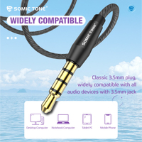 Écouteurs filaires intra-auriculaires stéréo de haute qualité avec prise jack 3,5 mm, longueur de câble 1,2 m, fonction mains libres