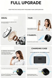 Microfone Sem Fio Lavalier com Cancelamento de Ruído AI e Clip Magnético para Gravação de Vídeo, Ideal para Criadores de Conteúdo e Vlogs - Product Image 4