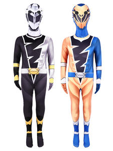 Costume de cosplay d'anime pour adulte Ranger Kishiryu Sentai Ryusoulger, combinaison, fête d'Halloween, jeu de rôle, masque, combinaison, costume Zentai - Product Image 5