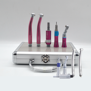 Niwo Kit C/C + colorato LED ad alta e bassa velocità Handpiece Air Turbine Kit dentale prezzo - Product Image 5