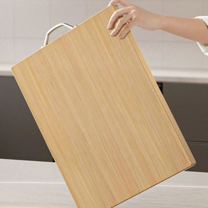 Planche à découper de cuisine antibactérienne et résistante à la moisissure pour légumes avec poignée en acier inoxydable - Product Image 2