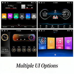 เครื่องเล่นมัลติมีเดียไร้สาย CarPlay ระบบ Android IOS ขนาด 7/9/10 นิ้ว หน้าจอสัมผัส HD พร้อมระบบนำทาง GPS บลูทูธ WIFI กล้องมองหลัง รถยนต์ เครื่องเล่น MP5 - Product Image 5