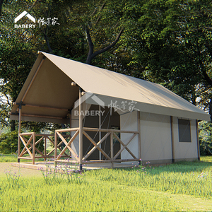 Sang trọng ngoài trời cắm trại Lều gỗ không thấm nước nhà và khách sạn lấy cảm hứng cho thoải mái cắm trại kinh nghiệm - Product Image 3